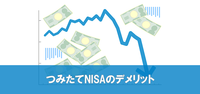 つみたてNISAデメリット